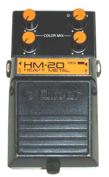 Pedaleira Oliver Heavy Metal