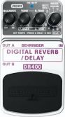 Pedal Digital Reverb Stereo Delay Dr 400 Behringer Dr400