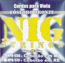 Encordoamento NIG NPB550 Cebolão Mi Viola