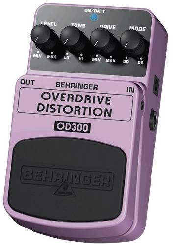 Pedal p/ guitarra Behringer Overdrive